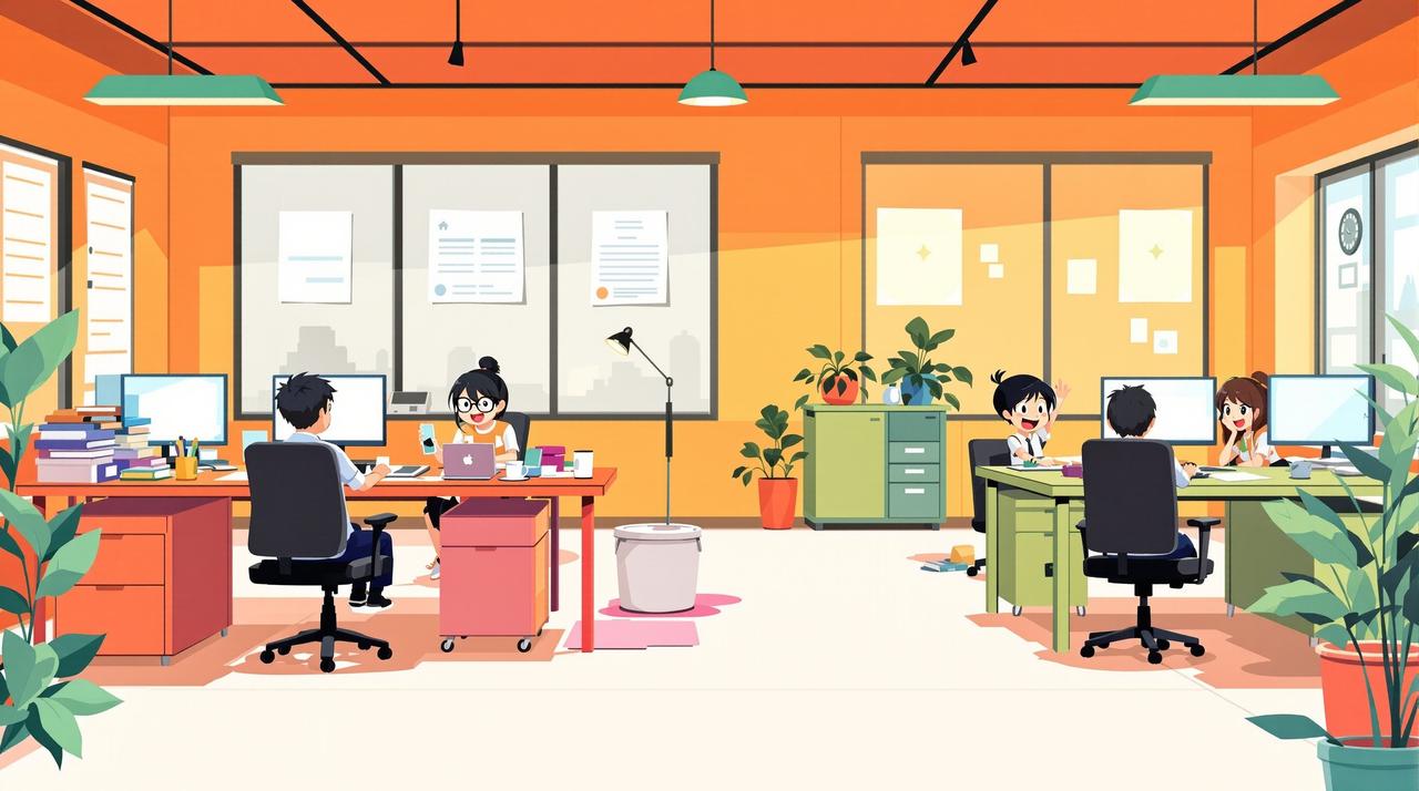 短剧网页版作品 - 《办公室笑传》